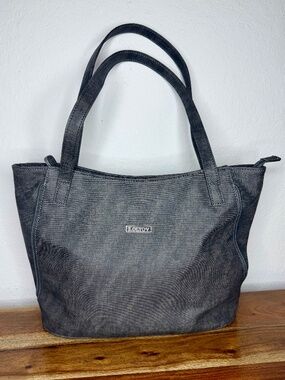 Koltov Gray Shoulder Tote Bag